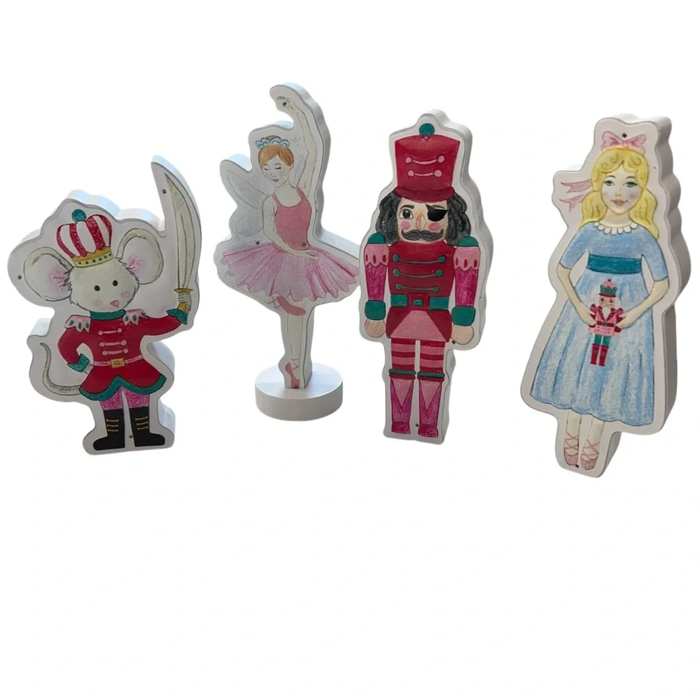 NWOT Burton and Burton Nutcracker Home Decor‎ Set Shelf Sitter